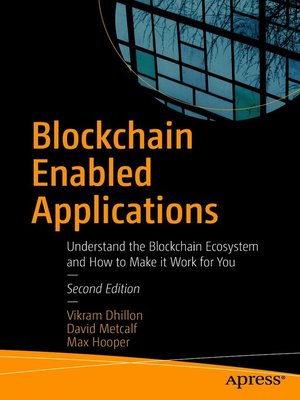 cover image of Blockchain Enabled Applications